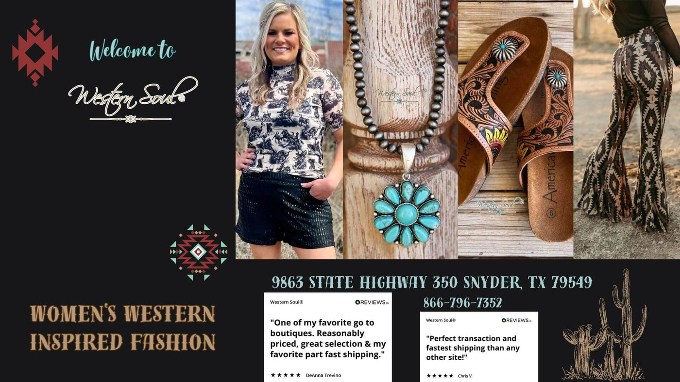 western soul ® front page image with models wearing sterling kreek clothing