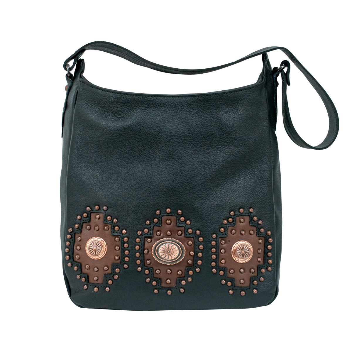 Concealed Carry Bag  Midnight Copper Concealed Carry Hobo Bag from American West