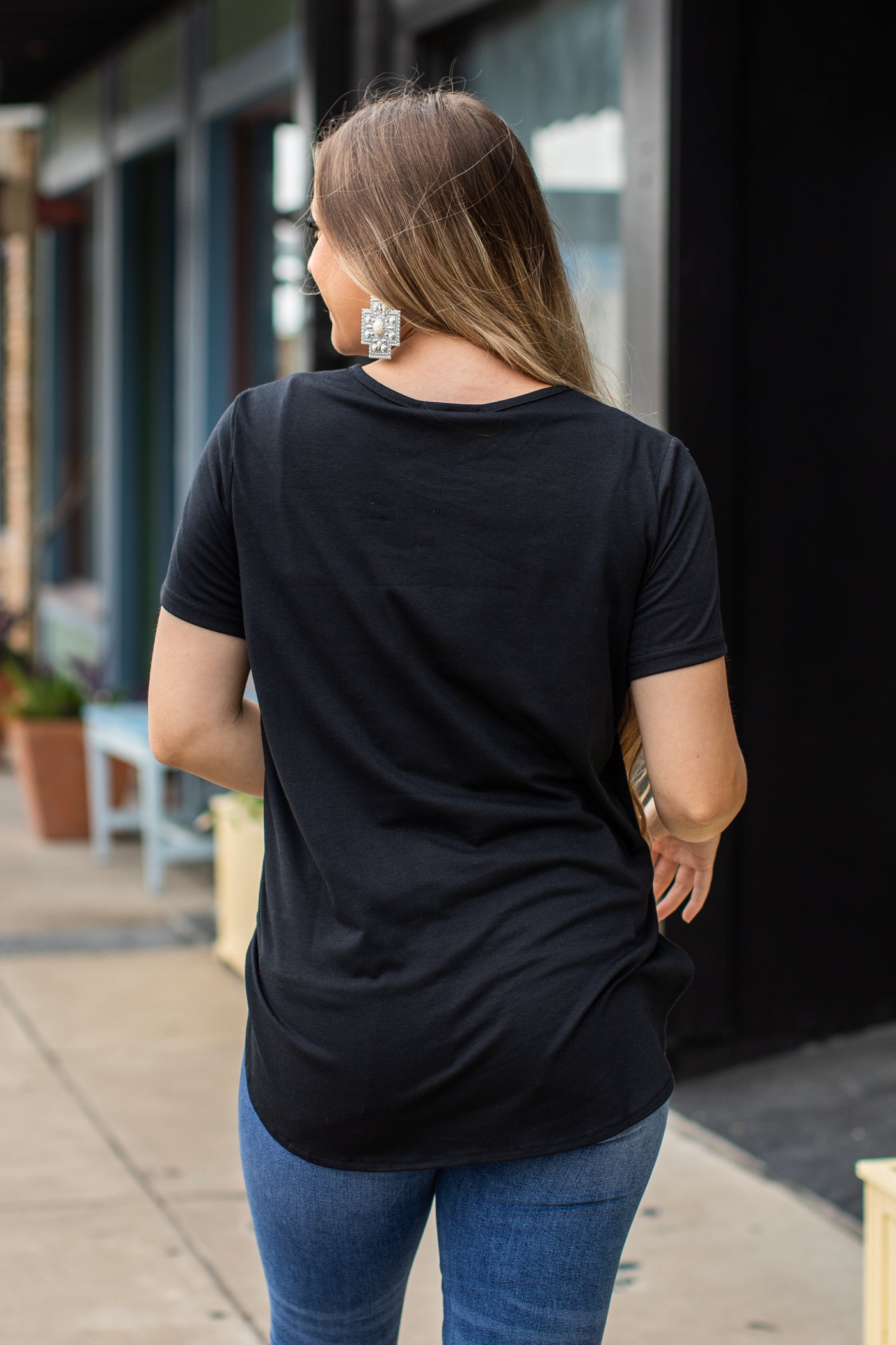 Shirts & Tops  Everyday Essential Black Top from L&B Apparel