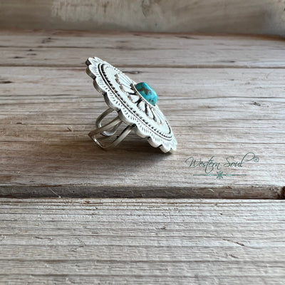 Western Ring  Boho Concho Ring from Isac Trading
