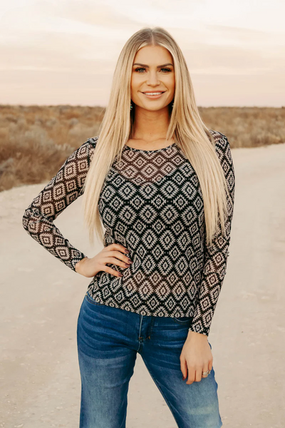 Fort Worth Mesh Top