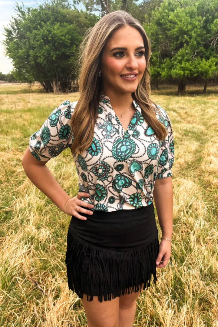 Sterling Kreek Skirt Fort Worth Skirt Black