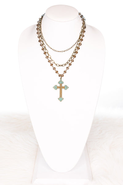 Dylan Jewelry Necklace Bronze Rustic Grace Necklace