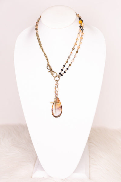 Dylan Jewelry Necklace Brown Tammy Necklace October