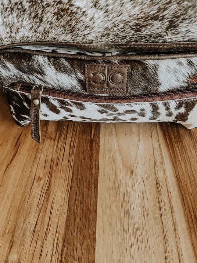 Countryside Co. Toiletry Bag Cowhide Trailhand Cowhide Travel Bag
