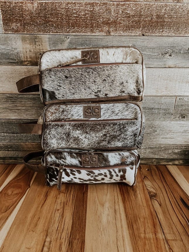 Countryside Co. Toiletry Bag Cowhide Trailhand Cowhide Travel Bag