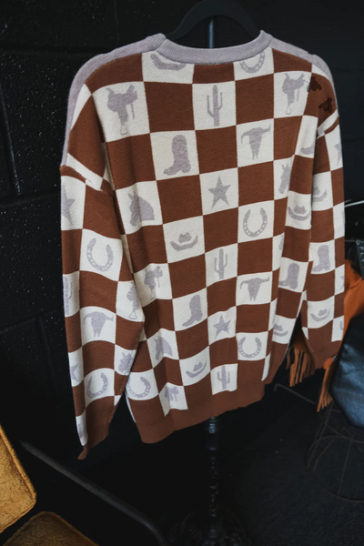 Wild Checkmate Pullover