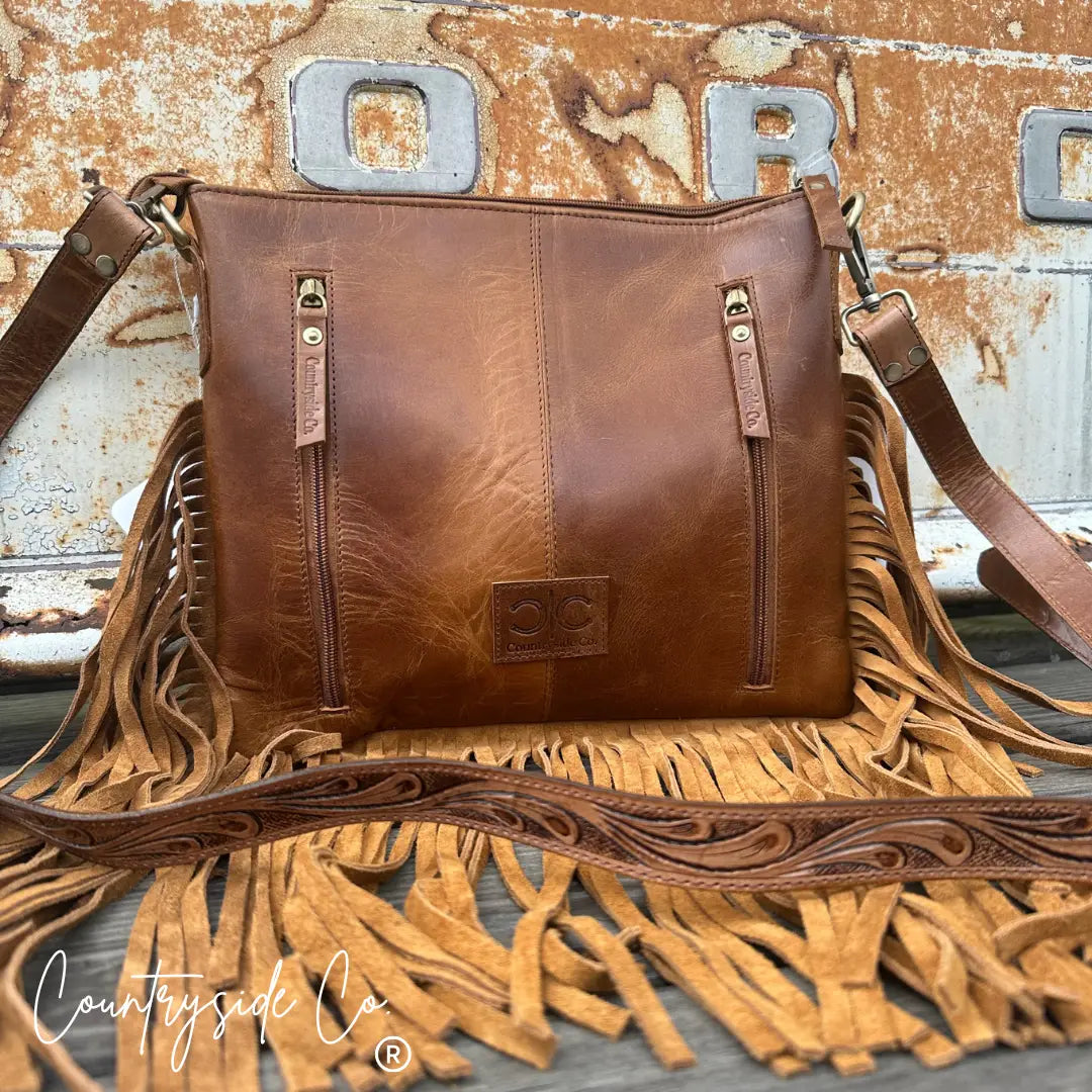 Countryside Co. Handbag Brown The Heritage Fields Conceal Carry Purse