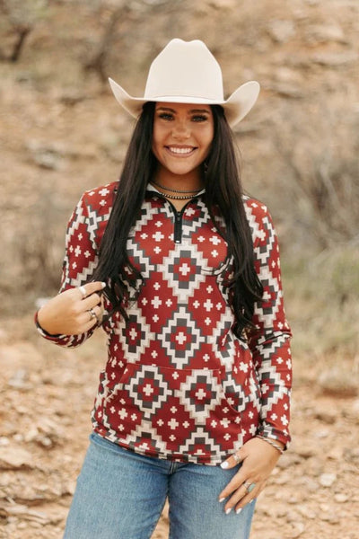 Santa Fe Aztec Pullover