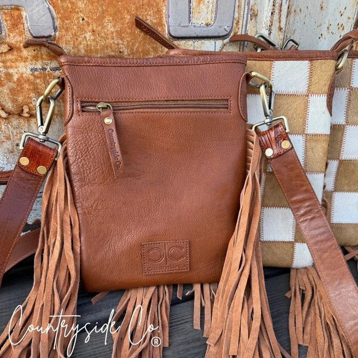 Countryside Co. Handbag Checkered High Noon Check Cowhide Bag - Countryside Co.