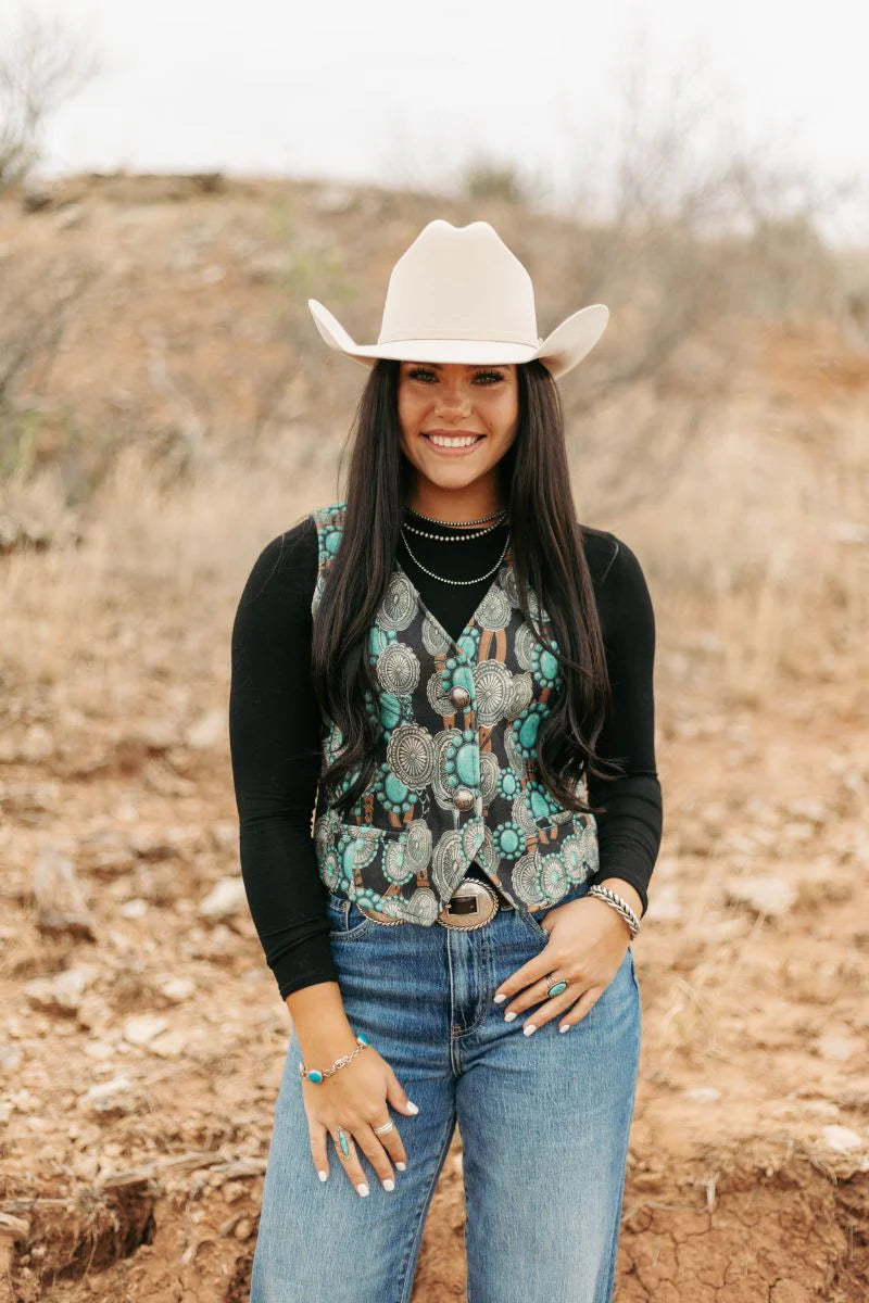 Concho Queen Vest