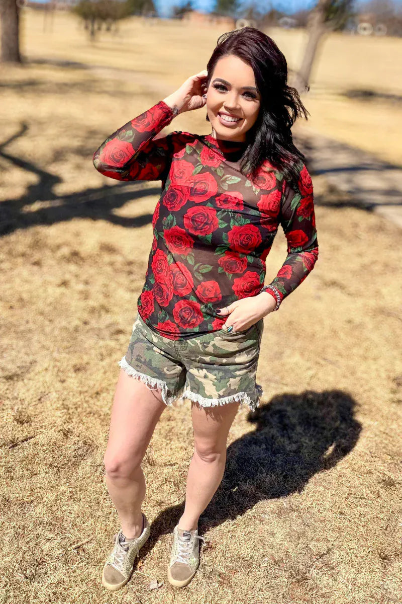 Sterling Kreek Shorts Camo Kreek Denim Shorts