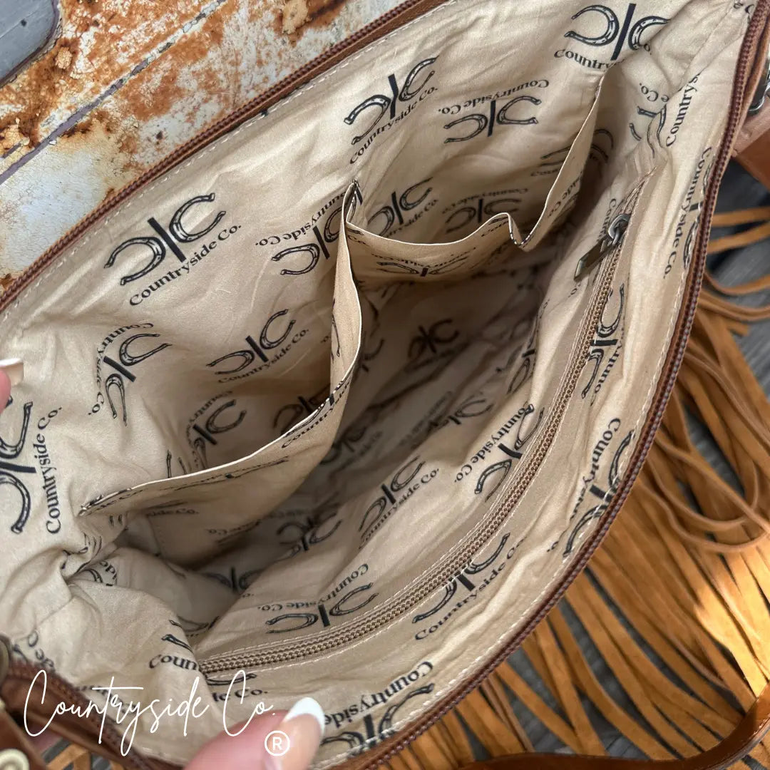 Countryside Co. Handbag Brown The Heritage Fields Conceal Carry Purse