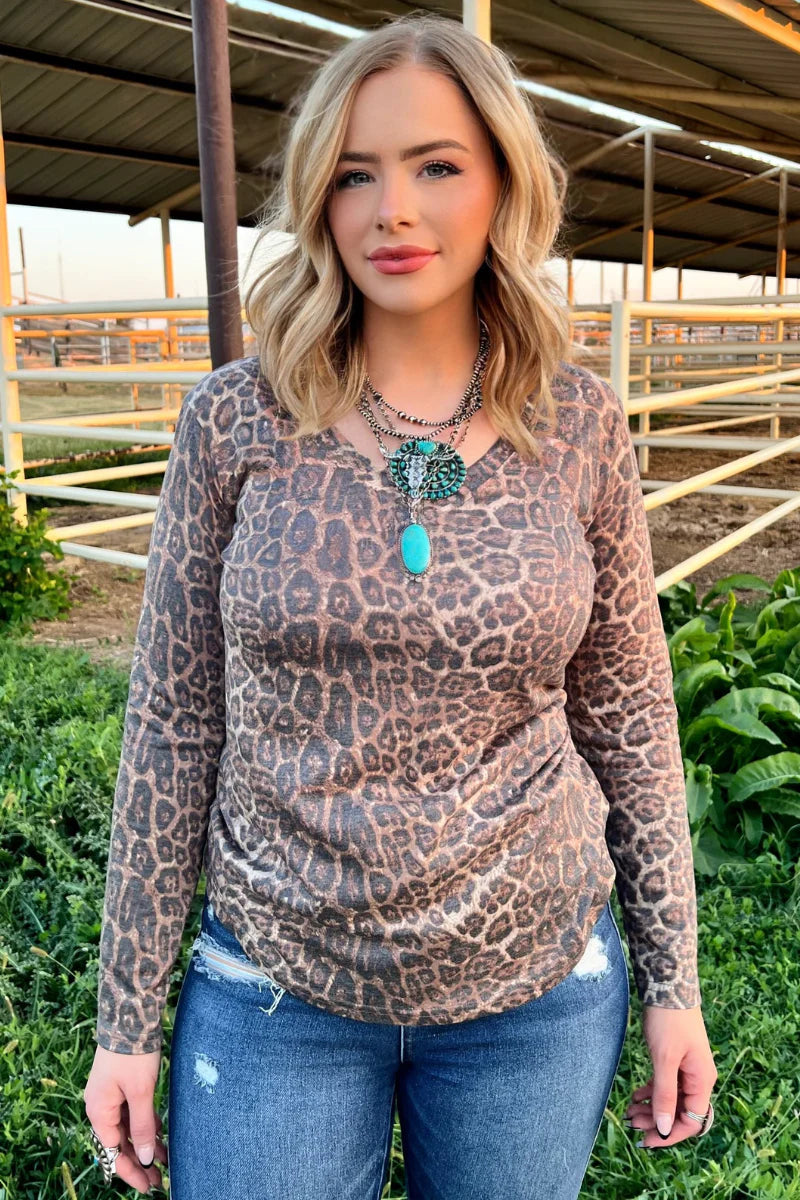 Cheetah Chic Top