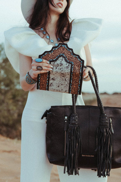 Haute Southern Hyde Fringe Purses The Tamar a Haute Southern Hyde by Beth Marie Exclusive