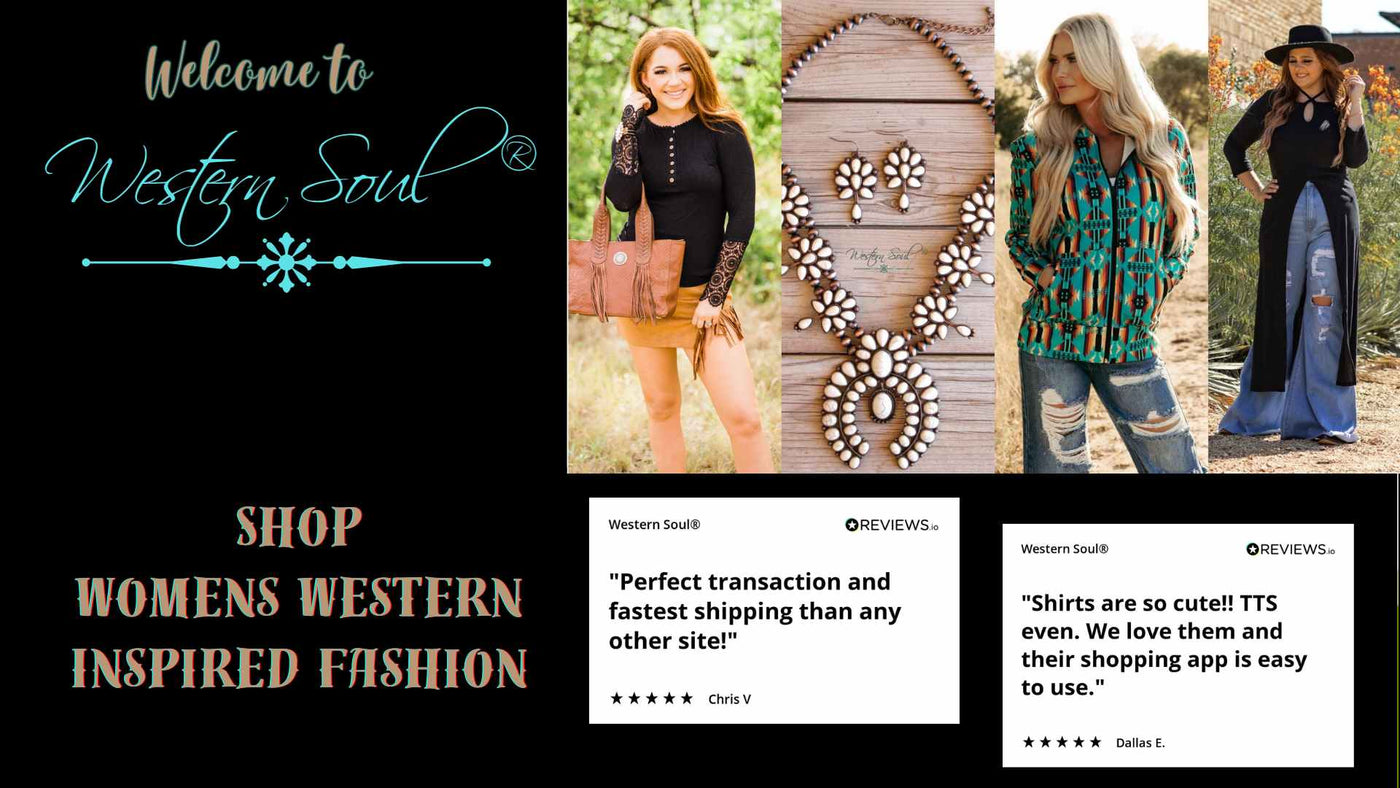 western soul® hereo image with review and pictures of models wearing sterling kreek  clothing