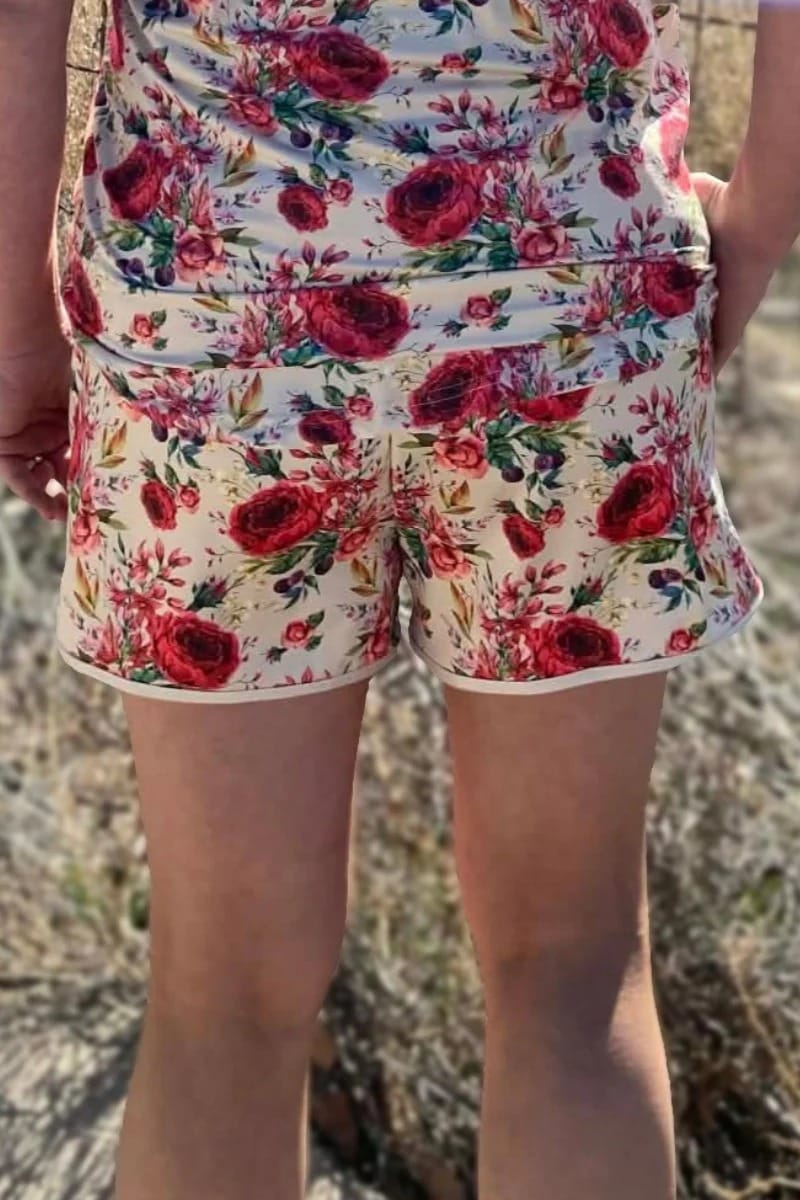 Sterling Kreek Shorts Porcelain Petals Shorts
