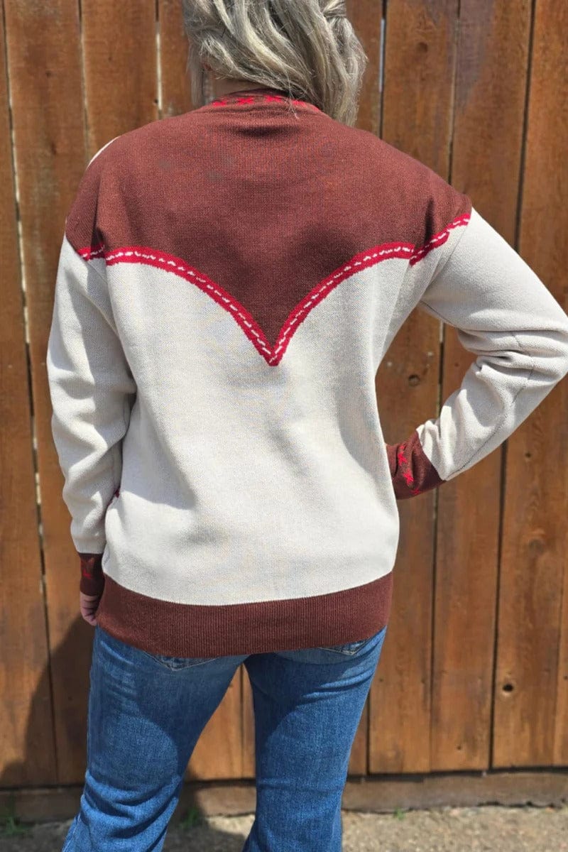 Dust and Spurs Sweater
