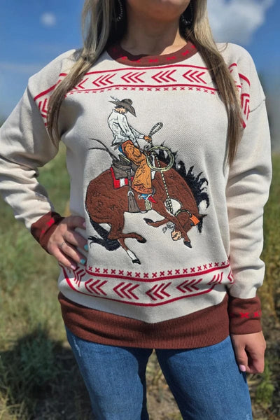 Dust and Spurs Sweater