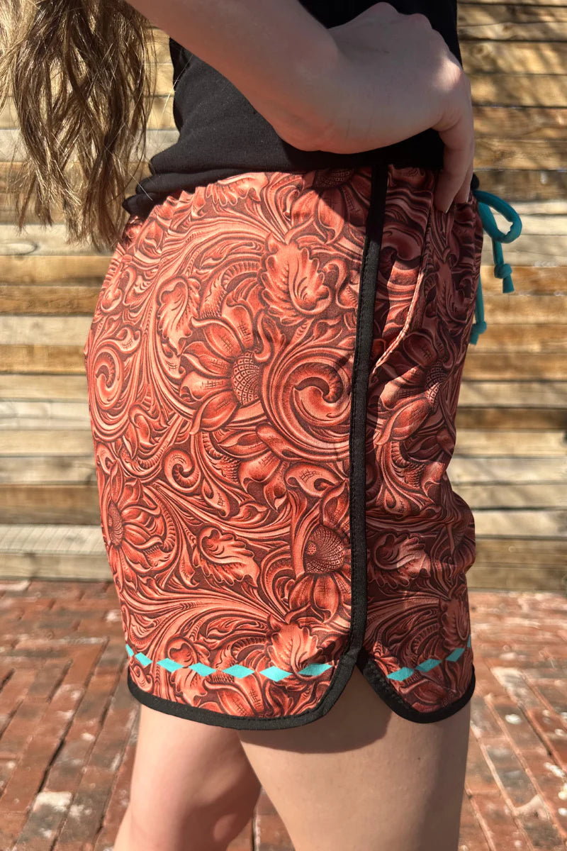 Tooled Beauty Shorts Long