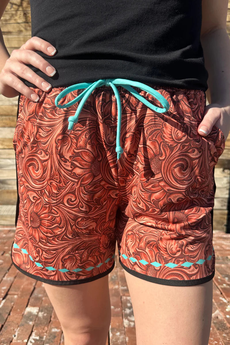 Tooled Beauty Shorts Long