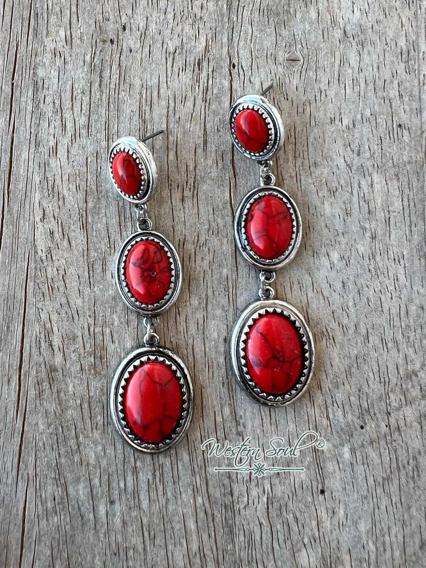 Western Drop Earrings