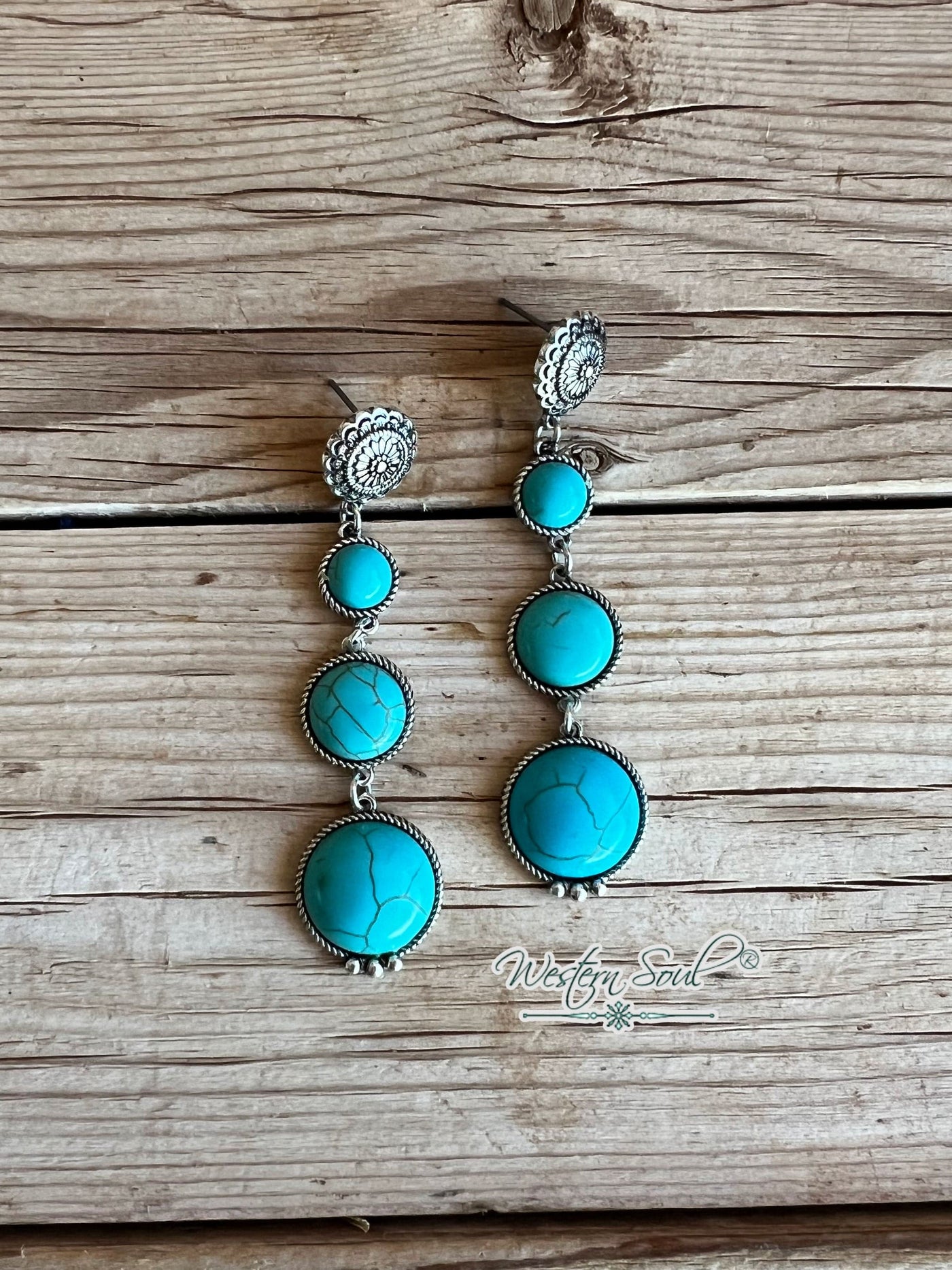 Icon Earrings Turquoise Sierra Falls Earrings
