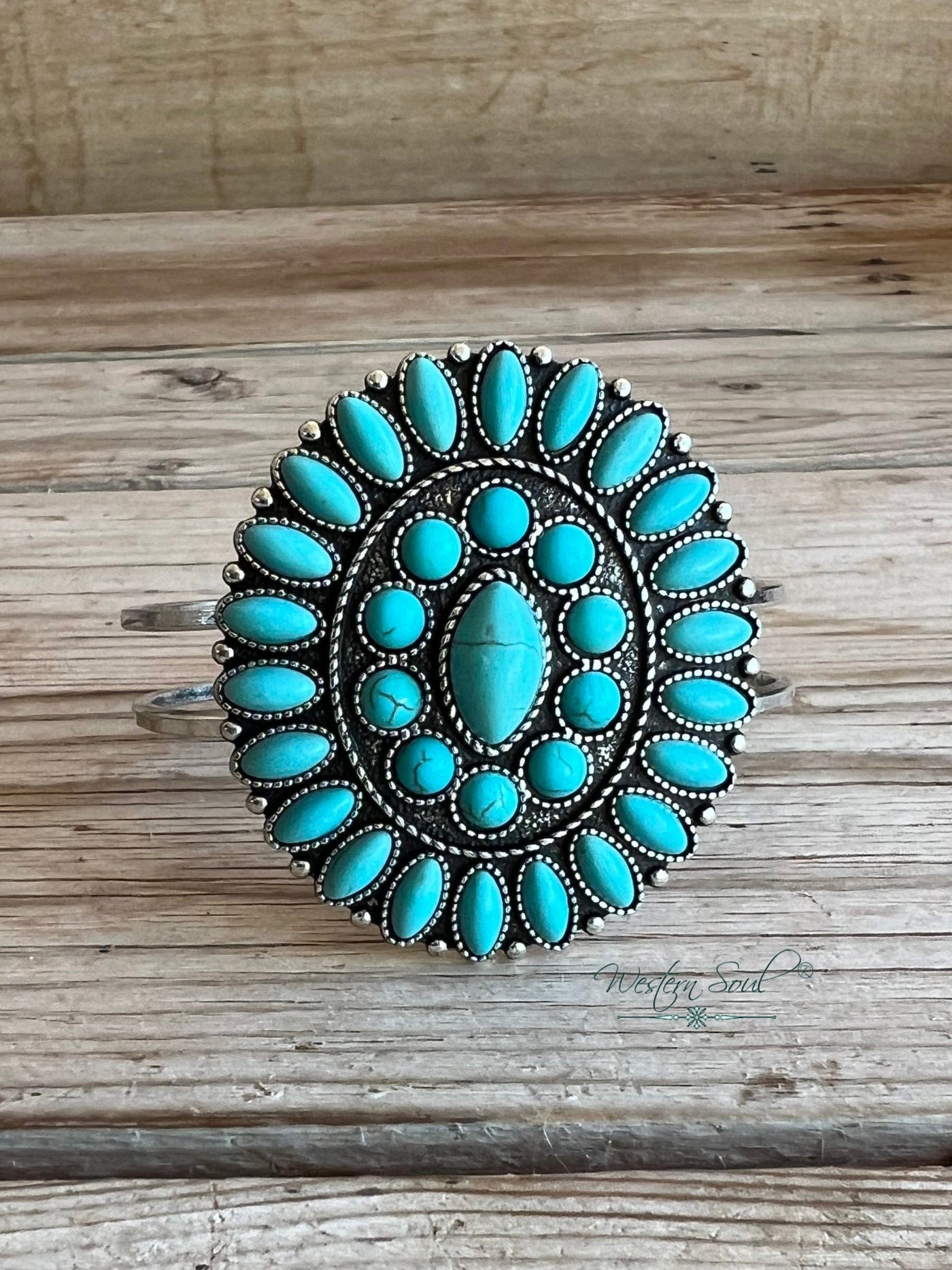 Tipi Bracelet Turquoise Desert Sky Bracelet