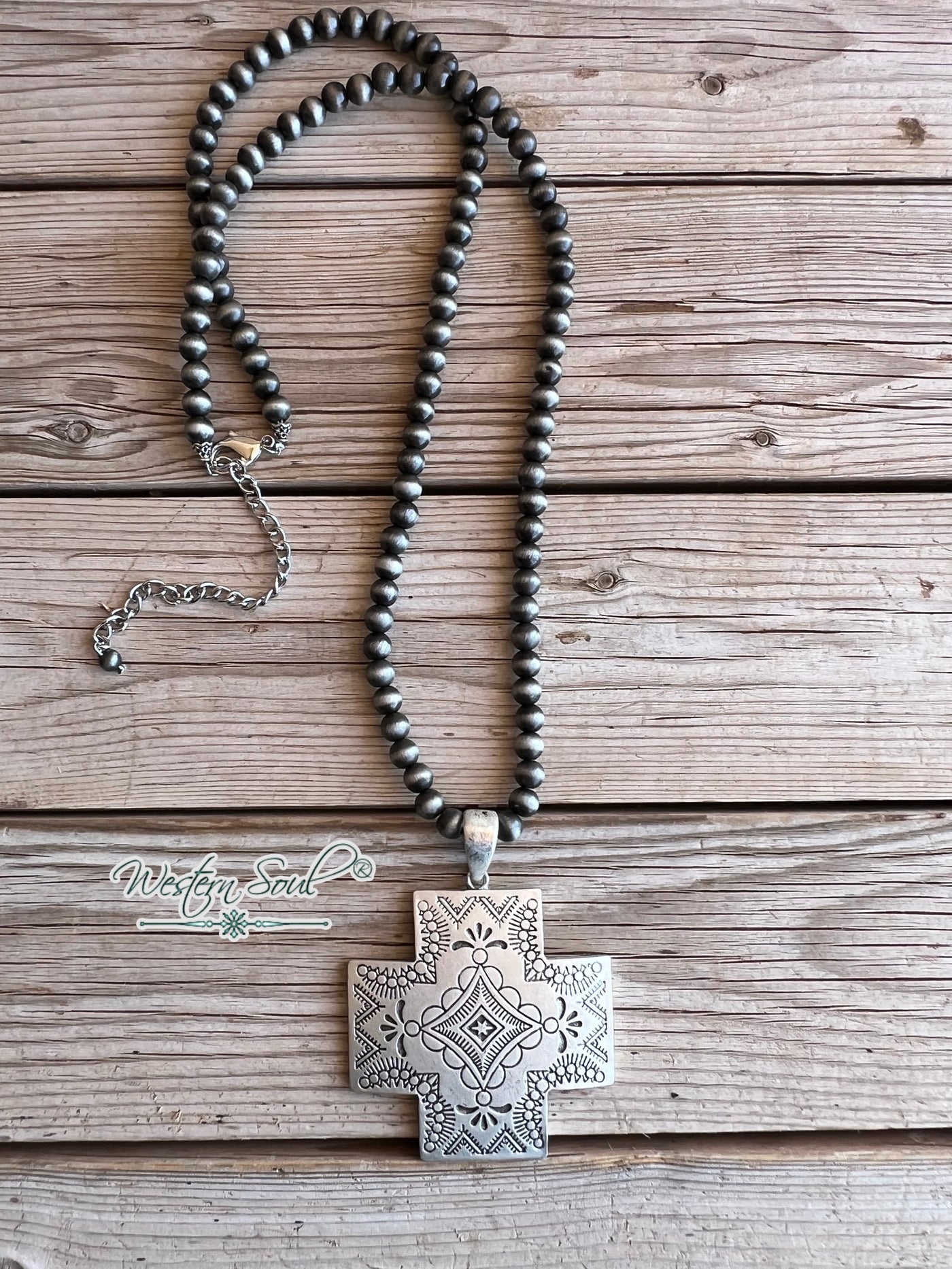 Kiowa Cross Necklace