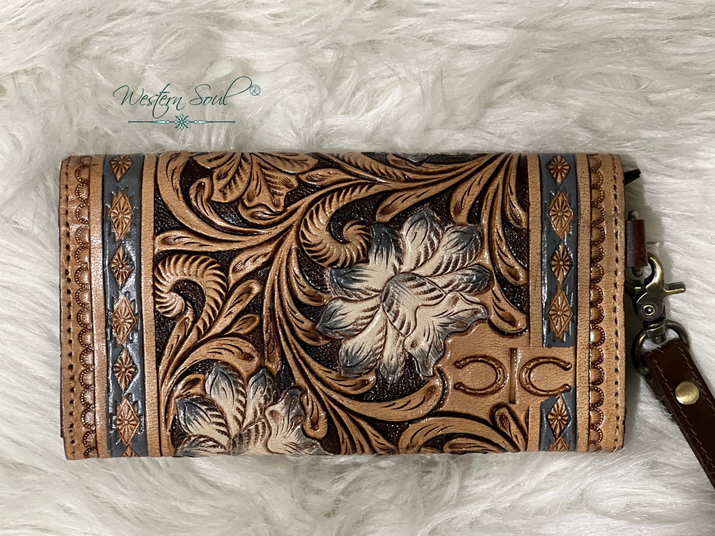 Countryside Co. Wallet Floral Cimarron Bloom Wristlet - Countryside Co.