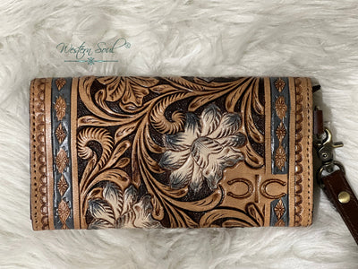 Countryside Co. Wallet Floral Cimarron Bloom Wristlet - Countryside Co.