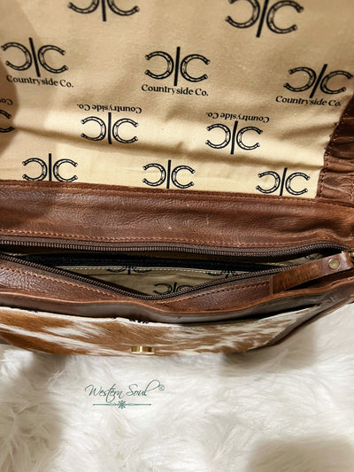 Countryside Co. Handbag Brown Sonora Floral Tooled Handbag - Countryside Co.