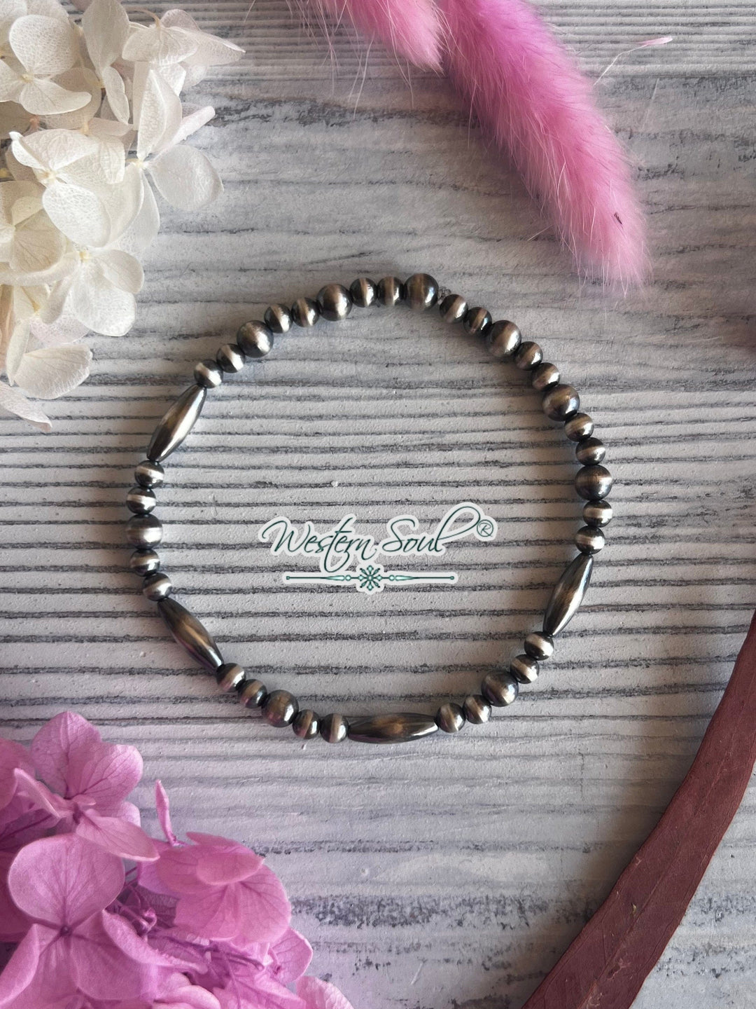 Z Bars Jewelry Bracelet Silver Silverado Pearl Bracelet