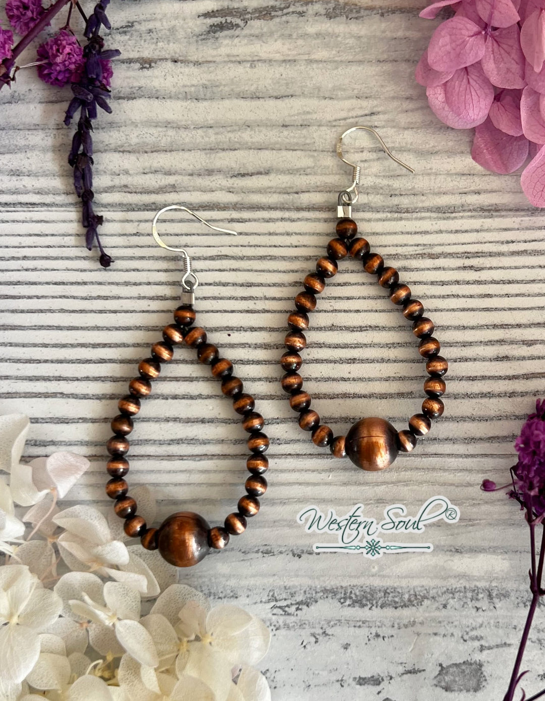 Z Bars Jewelry Earrings Copper Canyon Ridge Coopper Earrings