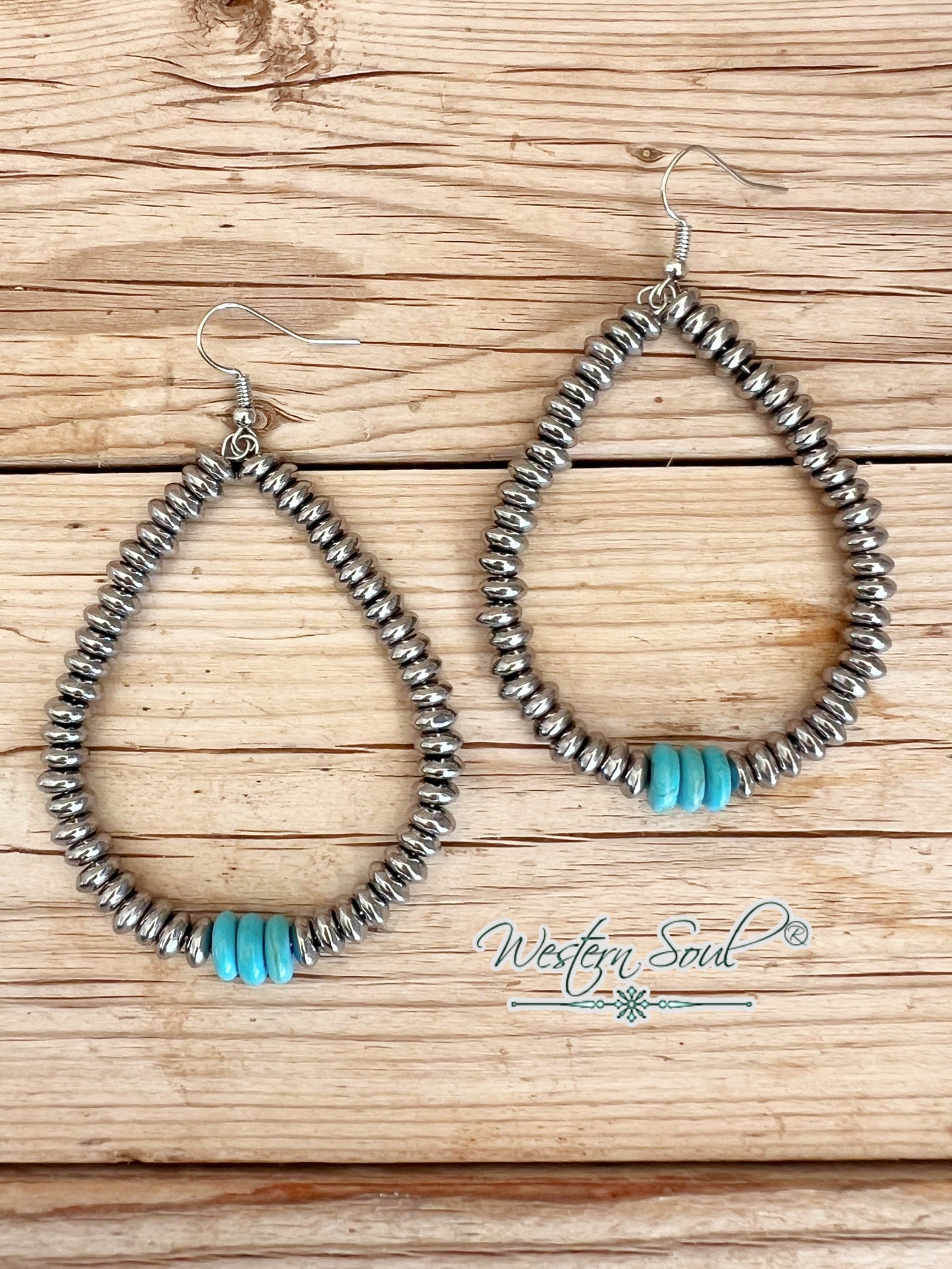 West and Co Earrings Silver High Desert Horizon Earrings