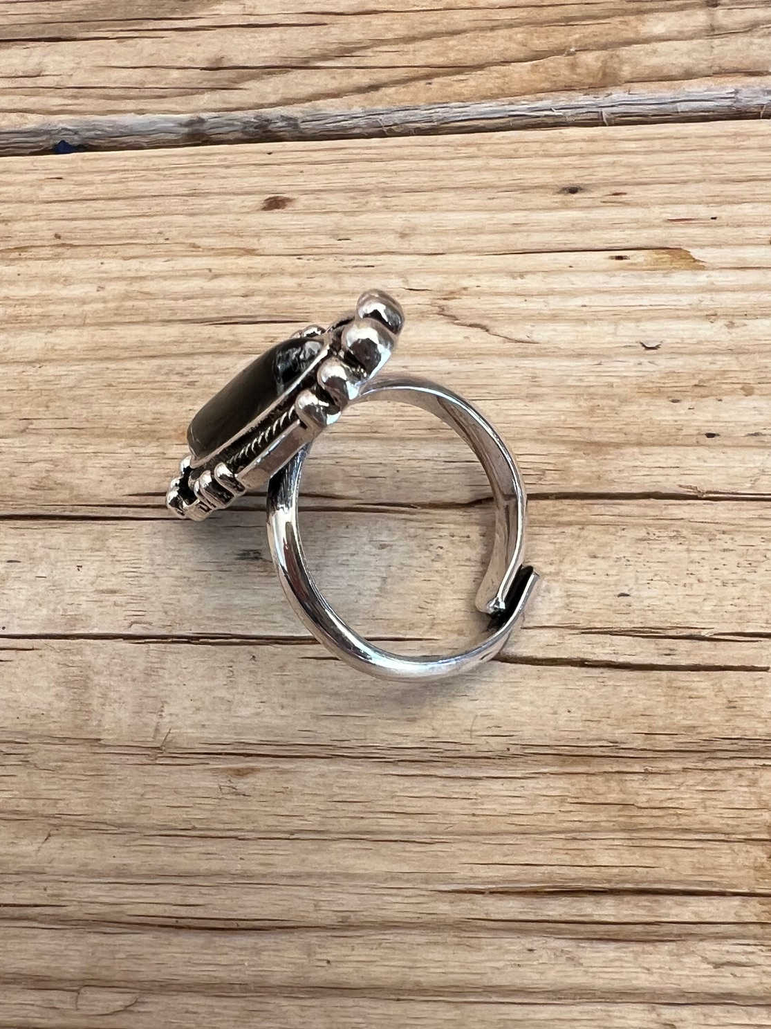West and Co Rings Black Shadow Plains Ring