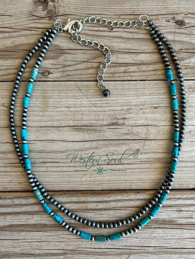 Western Necklace  Bonito Creek Choker Necklace from Isac Trading