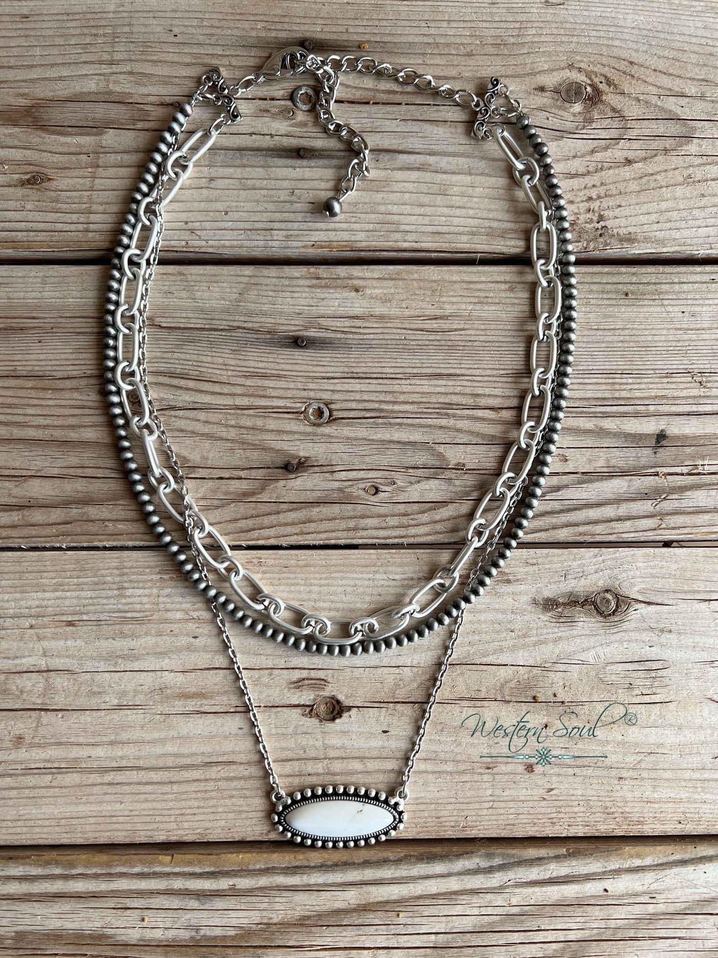 White River Layer Chain Necklace