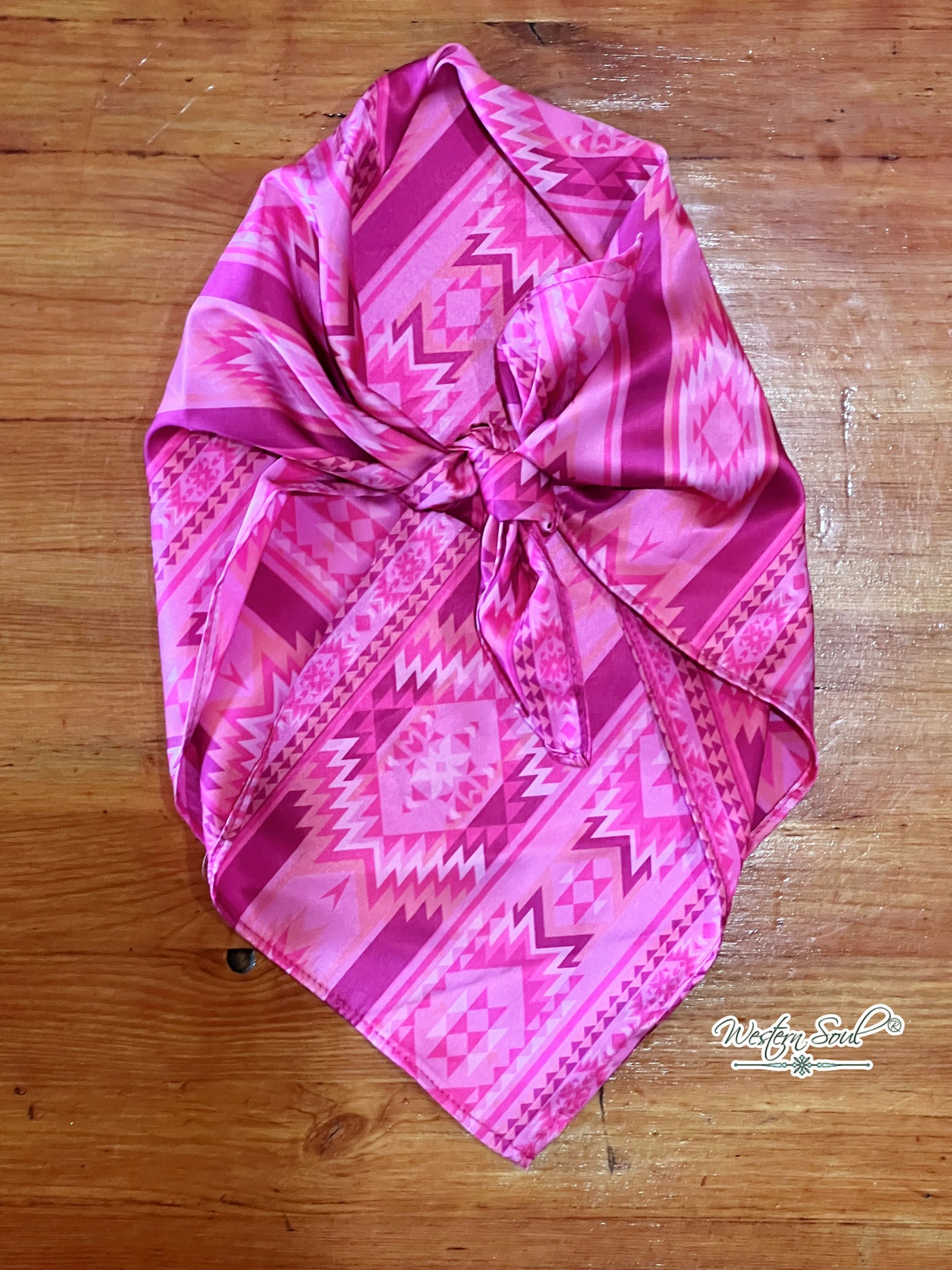 Small Rodeo Wild Rag Pink