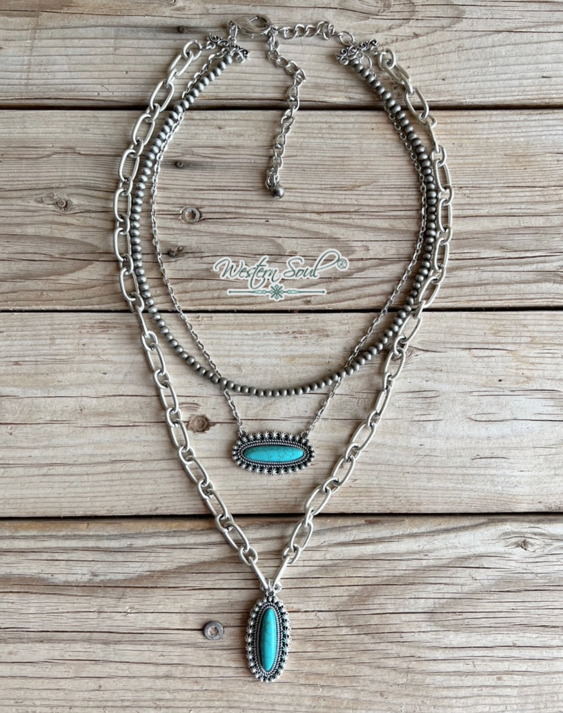 Buffalo Lake Layer Necklace