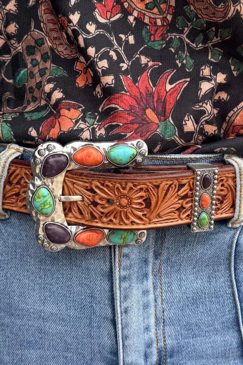 Sterling Kreek Belt Buckle Multicolor Buckle Up Belt Buckle Multi