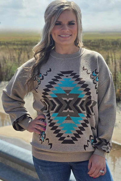 Sterling Kreek Sweater Nevada Aztec Sweater