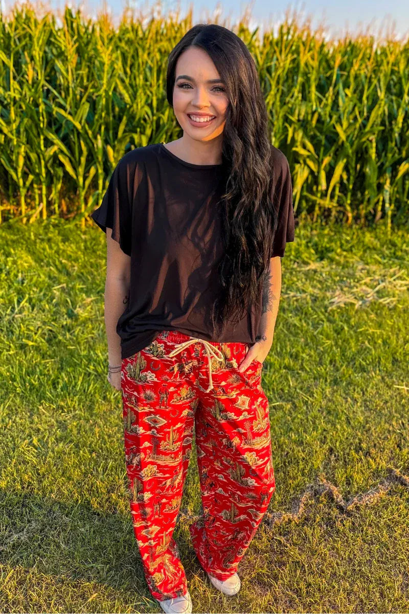 Sterling Kreek Pants Red Rock Rodeo Pants