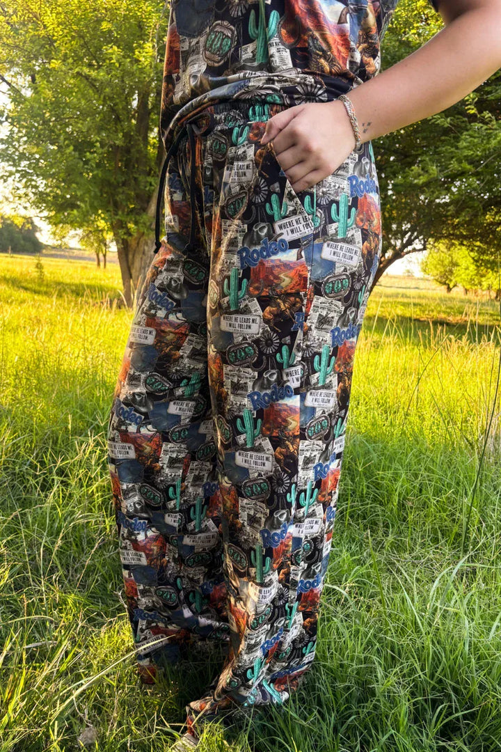 Sterling Kreek Pants Retro Rodeo Nights Pants