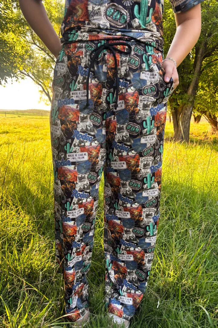 Sterling Kreek Pants Retro Rodeo Nights Pants