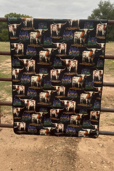Sterling Kreek Blanket Animal Texas Plains Blanket