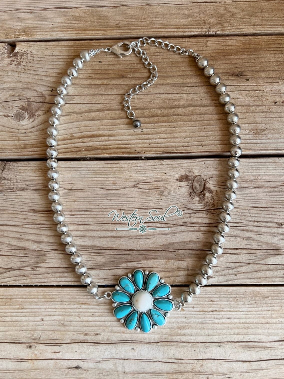 Isac Necklace Turquoise Tucson Trails Necklace