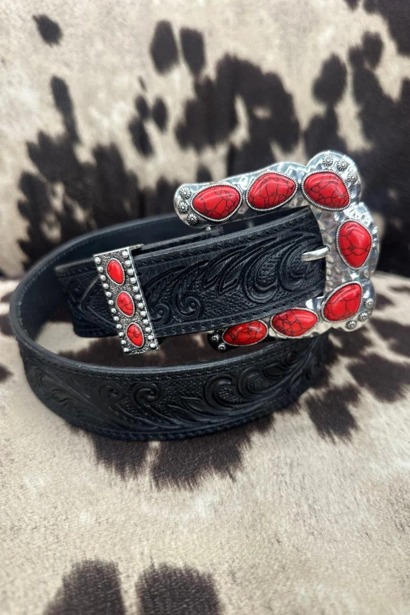 Sterling Kreek Belt Buckle Red Buckle Up Belt Buckle Red