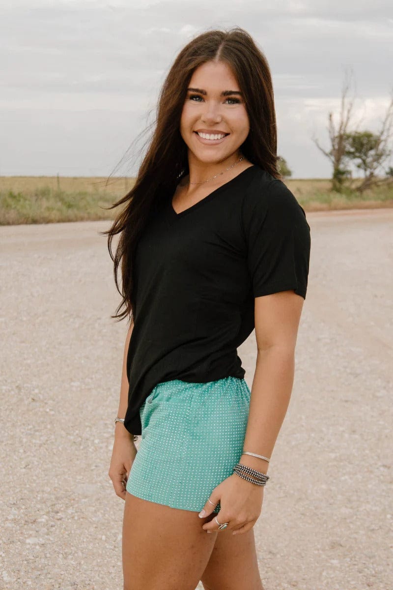 Sterling Kreek Shorts Jitterbug Shorts Turquoise
