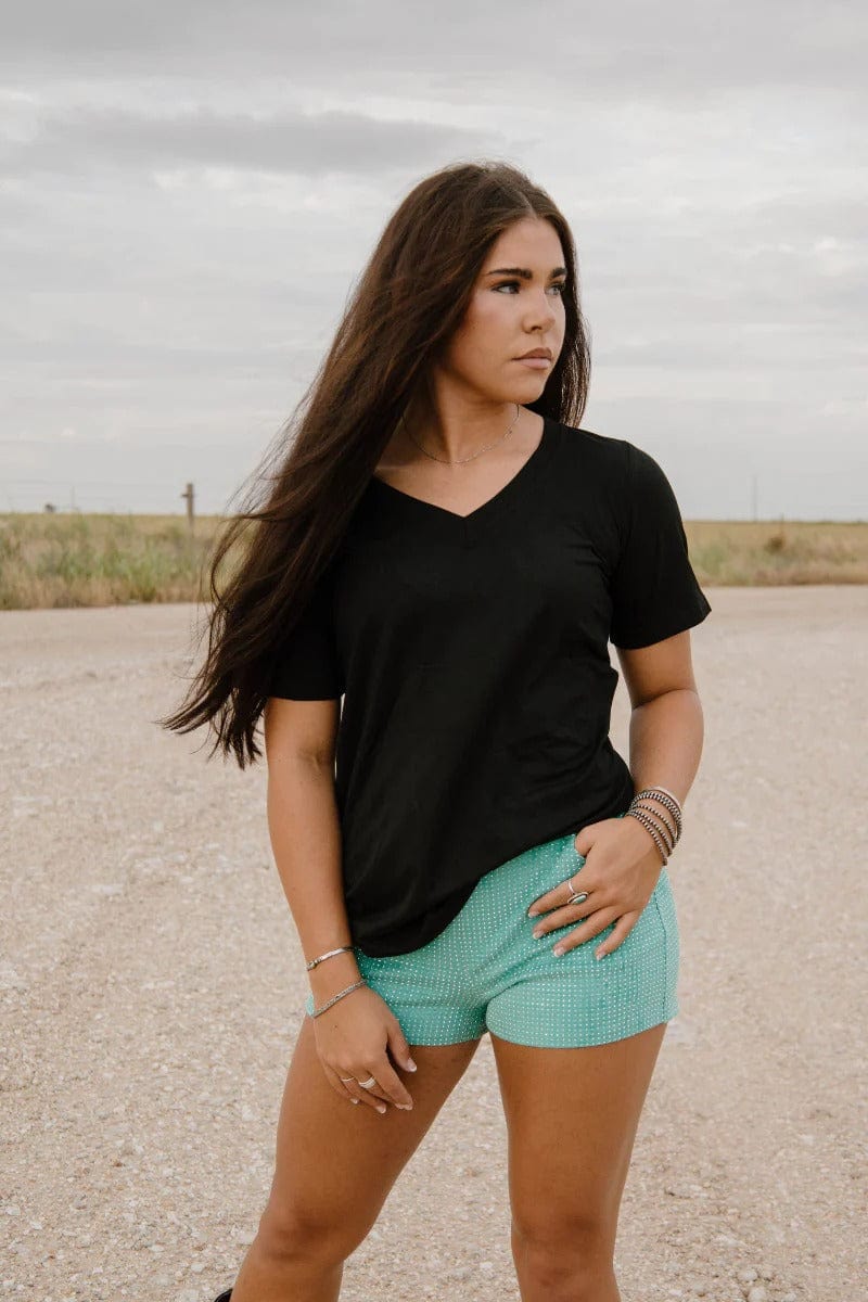 Sterling Kreek Shorts Jitterbug Shorts Turquoise
